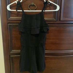 Little black romper!